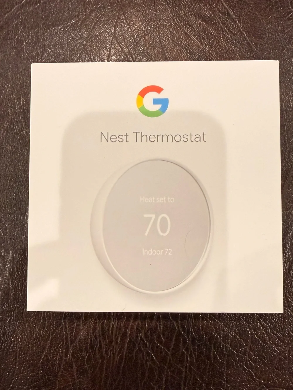 Google Nest Thermostat white